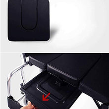 Carrozzine Semoventi, Transito Portatile da Viaggio con WC Lega di Alluminio, Pieghevole Autoportante Multifunzione Trolley Anziani/Disabili Walker Troll Scooter Senior/Disabili A
