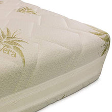 Baldiflex Materasso Singolo in Memory Plus Top Nice, Misura 90x190x23cm, Portanza a Zone Differenziate, con Rivestimento Sfoderabile in Aloe Vera 3D, Ergonomico, Antiacaro, Traspirante