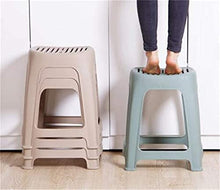 Sgabello per Doccia Sgabello da doccia Pranzo per uso domestico Panca da pranzo Semplice semplice a strisce Adulto Adulto Alta Plastica Sgabello antiscivolo Bagno Sgabello da bagno Sedia da bagno (Col