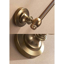 WDGNY Mensola Bagno Singola Asta Asciugamano Rack Oro Spazio Alluminio Bagno Asciugamano Rack 60 cm Mensola Fissato A Parete Punch Installazione 0720