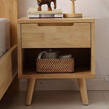 Bels Mobili Pronti assemblati, Camera da Letto Laterale Solida Protezione Ambientale con cassetti, semplici cassetti a Bordo del Letto Oak Semplice e Multifunzionale