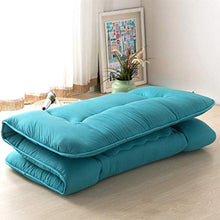 QXTT Materasso Futon, Materassi Letto Futon, Pieghevole Antiscivolo Tatami Materasso Pad Tappetino Tappeto Letto A Pelo Letto Pigro Stuoie per Camera da Letto E Ufficio,Red-180 * 220cm