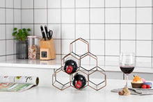 A nido d'ape vino cremagliera multi-formato design decorazione vino rack casa soggiorno vino armadio ferro arte esposizione rack oro, bronzo, oro rosa 32cm* 32cm* 32cm3cm