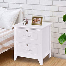 YWSZJ Di Alta qualità in Legno massello Elegante Bagagli Comodino bloccaggio Cassetti Bedroom Comodini Mobili Comodini
