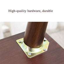 Outtw Comodino,Tavolino Laterale Tabella dell'unità, Comodino in Legno Massello, Tavolino per Look in Legno con Scaffale, Comodino per Stoccaggio con 1 Cassetto per La Casa (Color : H)