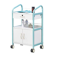Quattro Ruote portatile strumento di archiviazione Carrello Carrello for scaffali trolley Carrello di bellezza in legno bellissimo generoso grande armadio spogliatoio soggiorno parrucchiere salone di