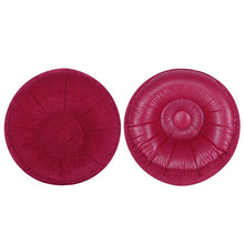 HERCHR Divano Gonfiabile, sedie gonfiabili per Chaise Longue da Interni ed Esterni(Rose Red)