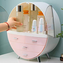 Cosmetic Case Ladies Large-Capacity Layered Detachable Lipstick Jewelry Storage Box Rain-Proof Dust-Proof Cosmetic Storage Box