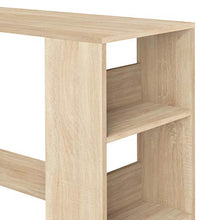 Temahome Tavolo da Bar Gavarnie, Particle Board, Beige (Oak), 94 x 40 x 101 cm