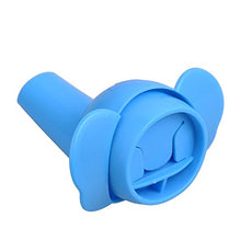 Sotoboo rubinetto Extender lavandino maniglia Extender per lavaggio a mano dei bambini più piccoli bambini Baby Kids Hand Wash Helper lavabo (elefante/delfino), Blue, Elephant