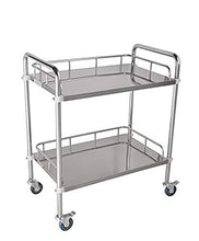 Carrelli portaoggetti Carrello medico di trattamento dell'acciaio inossidabile del carrello/carrello di doppio strato/carretti medici dell'attrezzatura di laboratorio/carretto dello strumento de