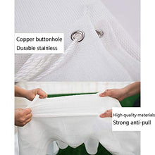 Panno ombreggiante Tenda da Sole Bianca for Vele, 80% Resistente Ai Raggi UV, Rete in Tessuto con Occhielli, Ideale for Piante da Giardino con Effetto Serra, 150 G/M² (Size : 3×5m)