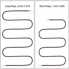 ZSWQ Sedie Anti gravità Corda Sedia A Sdraio Ricambio Corda, per Sedie Zero Gravity, Sedie da Giardino, Sdraio da Esterno, 8PCS (Nero)