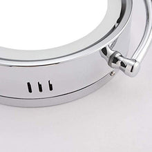 Specchio per il trucco Dressing Table trucco dello specchio girevole specchio ingranditore, specchio del bagno 8.5 pollici dello specchio di bellezza d'argento su due lati rotante 10X di ingrandimento
