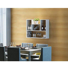 RCLD Una partizione Mobili in Legno Storage Box Multi-comparto di Parete Stand Stile Moderno Design Elegante Lunghezza x Larghezza Altezza Cm Spazio Attraente