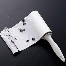LLQM Portable Clothes Sticky Hair Stick, tearable Sticky Hair Roller, Mini Sticky Dust Sticking Hair Sticky Paper, Dust Collector