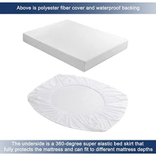 Amazon Brand - Umi Coprimaterasso Impermeabile Proteggi Materasso Traspirante Anallergico Antiacari Antibatterico - 180x200cm