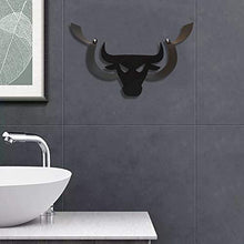 Porta rotolo di carta igienica a forma di animale, in metallo da parete, fino a 5 rotoli di carta, design decorativo con gufo di pecora, decorazione per interni e bagno