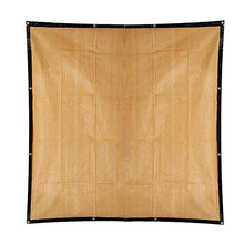 BESTSOON Tenda da giardino giardino sabbia parasole vela panno in rete tenda parasole tenda parasole esterno HDPE 90%