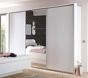 AVANTI TRENDSTORE - Marvin - Passepartout per l'armadio Marvin, in Legno Laminato di Colore Bianco, Dimensioni Lap 280x215x17 cm