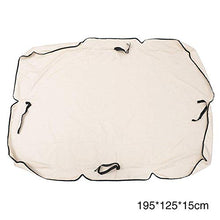 Copertura di ricambio per altalena, in tessuto di poliestere, impermeabile, anti-UV, antipolvere, amaca, copertura per altalena, per esterni, giardino, patio, 3 posti