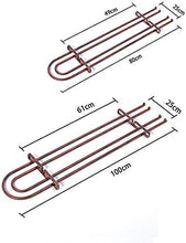 PZW Cremagliera Del Vino Semplice e Creativa/Portabicchieri Appesi per Vino Rosso/Portabicchieri Appesi Invertiti/Asta Principale Creativa/Portabicchieri Appesi per Portabottiglie, 100 * 25 C