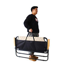 XUSHEN-HU Outdoor Doppia Sedia a Sdraio Doppia Sedia Pieghevole Doppio Casuale poltroncina in Legno, Formato Pieghevole 110 * 80 * 25 Centimetri