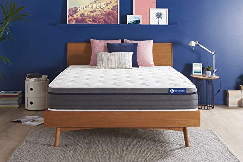 Materasso Actiflex zen 160x220cm, Spessore : 26 cm, Molle insacchettate e memory foam, Bilanciato, 7 zone di comfort