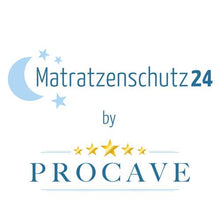 PROCAVE Proteggi Materasso Traspirante, Copri Materasso Realizzato in Cotone 100%, coprimaterasso con 4 gomme angolari 160x200 cm