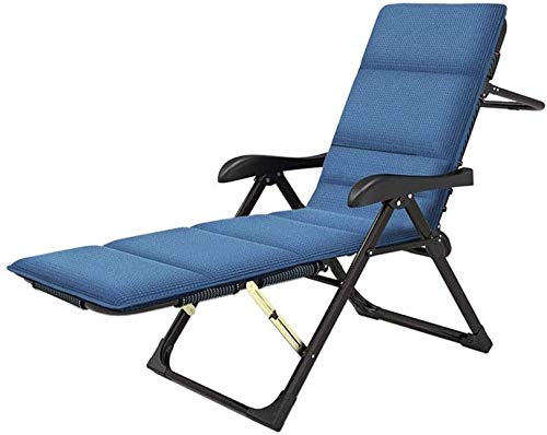 XLYYHZ Sedia a gravità Zero Sedia a Sdraio a gravità Zero ， Lettino Prendisole Sedia da Giardino Pieghevole da Campeggio in Metallo Sedia da Ufficio per Esterni reclinabile Portatile con Cuscini Le
