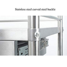 Carrello medico di Trattamento dell'Acciaio Inossidabile/Carrello di Doppio Strato/carrelli dell'attrezzatura di Laboratorio Medico/Carrello cambiante Medico della Clinica/Carrello dello STR