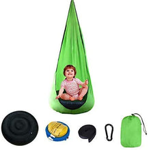 LHAHGLY Hammock Kid Hammock Garden niture Baccello Altalena Sedia Coperta all'aperto Appeso Sedile Bambino Swing Sedile Patio Portatile 200kg Leggero Portatile Portatile Support hamac Bois