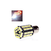 SaySure - New 1156 3528 80 SMD LED BA15S Car Backup Fog Signal Tail Rear Light Pure White 12V