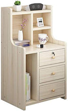 File cabinets Comodino tavolino Comodino stoccaggio 3-Cassetti Moderno Semplice Camera Semplice Governo di immagazzinaggio 42.5X30X80CM Cassetti (Color : C)