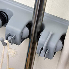 ZXCASDF Elegante E Bagno Creativo Punzonatura Antiscivolo Cremagliera Mop A Parete per Risparmiare Spazio Mop Cremagliera Scopa Appeso Mop Mop Gancio Mensola Clip di Ponte A Muro