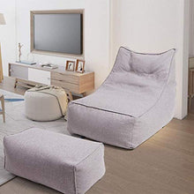 LuoMei Pouf Divano Pigro Sedia Portatile Coccola Lavabile Divano per Bambini Camera da Letto per Bambini Invio Gratuito Pennello AppiccicosoBlu, 105x80x66 cm