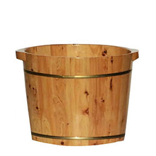 ERHANG Saune Bacino di Pedicure, Cedro Pediluvio Barilotto Piccolo Adulto Piedi Termostato Termostato Isolamento Domestico Pediluvio,B