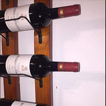 ZLJ Portabottiglie Portabottiglie Portabottiglie Portabottiglie Portabottiglie da Parete Struttura in Legno Bar Ristorante in Stile Campagna Americana