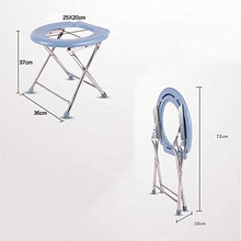Sgabello da bagno Pieghevole doccia / vasca da bagno in acciaio inox Sgabelli Commode sedia doccia Sedile sgabello pieghevole Corridoio Sedia for / disabili / donne incinte Anti-Slip Anziani Mats Docc