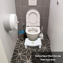 GNLIAN HUAHUA Sgabello per Servizi igienici Sgabello Pieghevole Sgabello Antiscivolo Sgabello da Toilette Antiscivolo Anti Stili Sgabelli da Bagno Doccia Sistema Bagno Sistecca Dropshipping Bagno