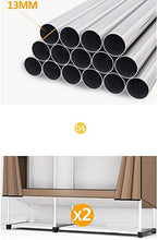 JINPENGRAN Non Tessuto Piegare Portatile Armadio, Robusto e Durevole, Armadio di 170 * 105 * 45cm
