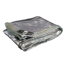 GJSN Outdoor Multiuso Incatramata-Telo Impermeabile Trasparente Multi-Scopo Chiaro Panno Isolante in Plastica per il Giardino Delle Piante/Campeio/Balcone,1Mx1M