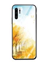 Suhctup Compatibile con Huawei Honor 8 lite Custodia Protettiva in Vetro Temperato 9H + Cornice Paraurti in TPU Silicone Morbido Assorbimento Degli Urti a 360 Gradi Protezione -albero