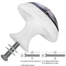Stella del cavallo 4 PCS Pomelli per Porta, Pomolo per Mobile, Pomelli per Mobili con Viti, Maniglia per Armadietto, Pomelli per Porta, Pomelli per Cassetti per Porta, Armadio, Cassetto e Credenza