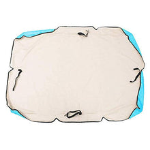 Copertura di ricambio per amaca da giardino, per patio e giardino, per dondolo, per dondolo e altalena (blu)