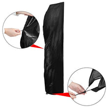 Neverland 280 CM Coperture per Ombrelloni ombrellone Banane Parasole Esterno 210D Oxford Nero Anti-UV Anti-Polvere con Zip
