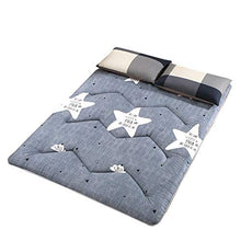 Yamyannie-Home Materasso Pad Coprimaterasso - Ultra Molle Materasso Pieghevole (Colore : Grigio, Dimensione : 120x200cm)