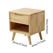 MHUI Comodini in Legno Comodino Comodino Comodino Comodino con cassettiera Mobili per Camera da Letto Stile Semplice,C