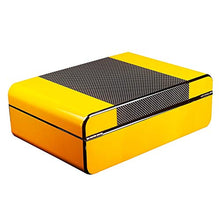 FxsD Cigar Box, Legno di Cedro Cigar Box, umidità costante, Mellow, Insetto-Resistente, inodore, Partitioned Cigar Box, con igrometro e umidificatore ## (Color : Yellow)