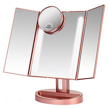 KK Zachary Nuovo Sensore di Tocco del Desktop LED Specchio for Il Trucco Specchio di Bellezza Specchio Pieghevole Specchio for Il Trucco